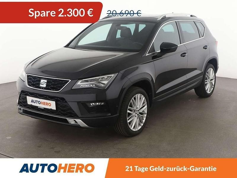 Schwarz Gebraucht 2018 Seat Ateca XCELLENCE SUV | 18.390 € (Fairer Preis) - Bild 1/3