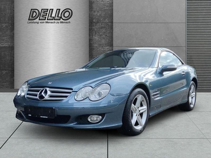 Blau Gebraucht 2007 Mercedes SL350 Cabrio | 13.900 € (Superpreis) - Bild 1/4