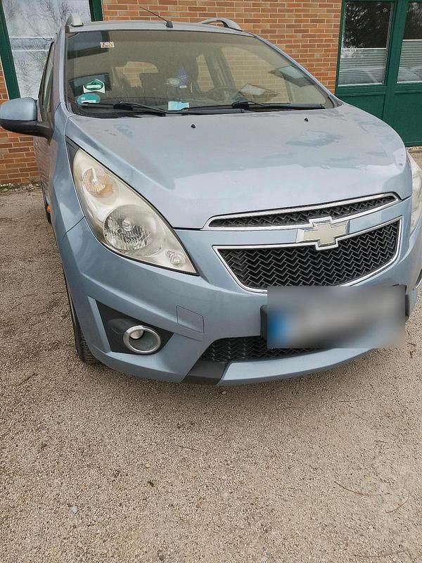 Gebraucht Chevrolet Spark LT 55 PS (40 kW) 2011 Blau Kleinwagen