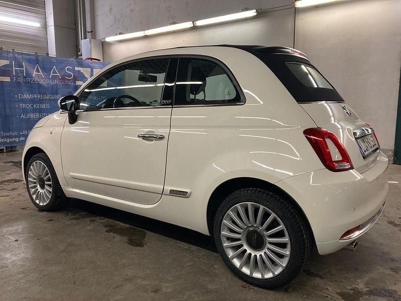Weiß Gebraucht 2019 Fiat 500C Lounge Cabrio | 11.800 € (Fairer Preis) - Bild 1/4
