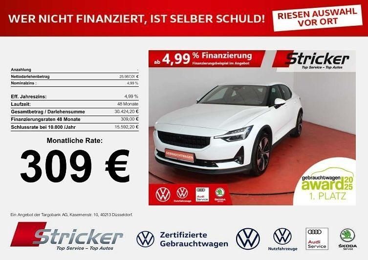 Snow Gebraucht 2023 Polestar 2 Pilot Kleinwagen | 25.984 € (Fairer Preis) - Bild 1/4