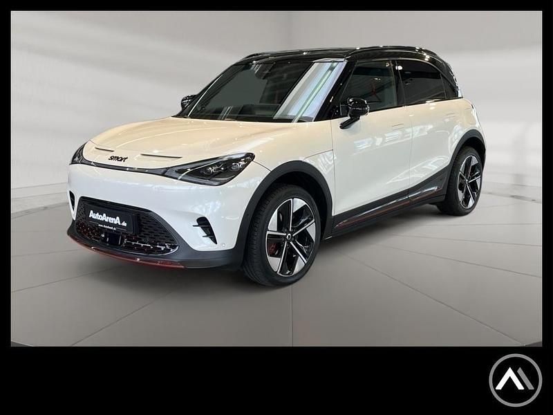 Weiß digital white Gebraucht 2023 Smart #1 Brabus SUV | 33.979 € (Fairer Preis) - Bild 1/4