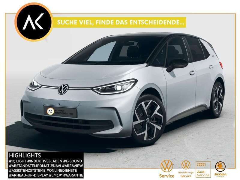 Scale silver metallic|schwarz Neu 2025 VW ID.3 IQ Drive Kleinwagen | 44.990 € (Teuer) - Bild 1/4