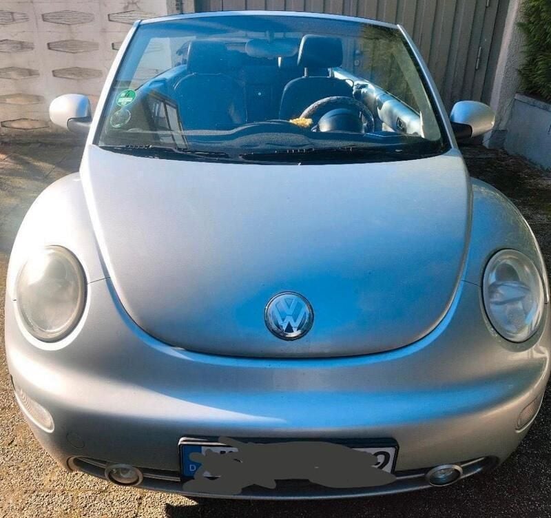 Silber Gebraucht 2004 VW Beetle Cabrio | 3.100 € (Superpreis) - Bild 1/4