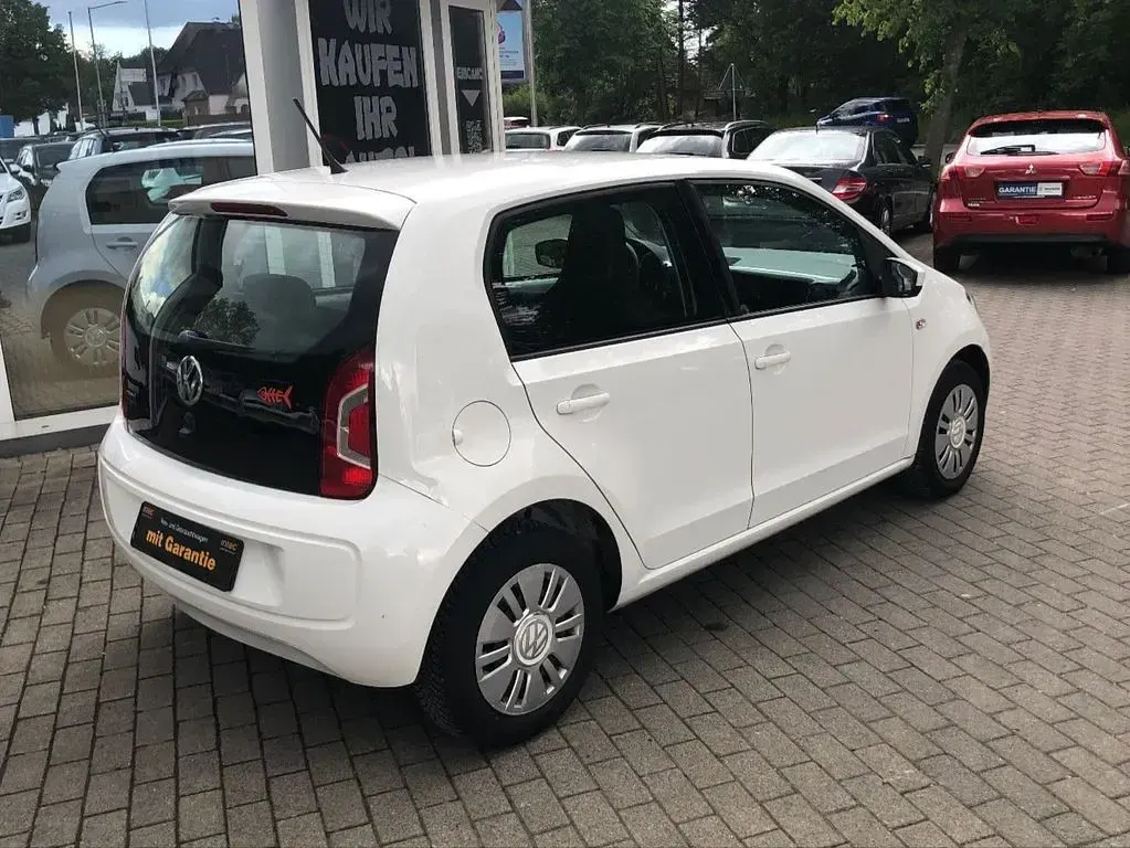 Gebraucht VW up! move up! 60 PS (44 kW) 2015 Weiß Kleinwagen