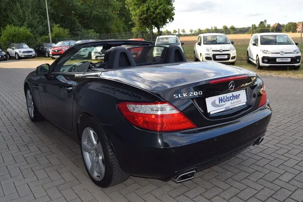 Gebraucht Mercedes SLK200 AMG Edition 1 184 PS (135 kW) 2011 Schwarz Cabrio