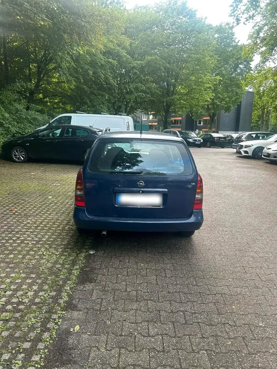 Gebraucht Opel Astra 101 PS (74 kW) 2005 Blau Kombi