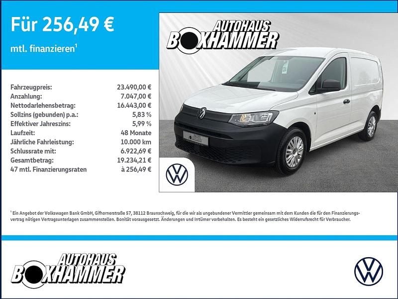 Gebraucht VW Caddy 102 PS (75 kW) 2023 Weiß Van / Kleinbus