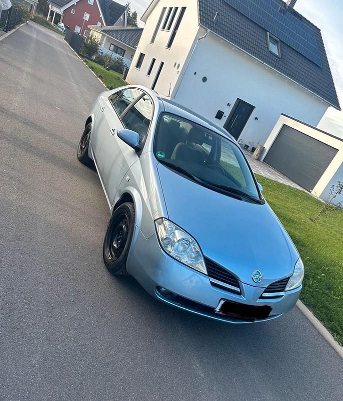 Blau Gebraucht 2005 Nissan Primera Limousine | 1.870 € (Fairer Preis) - Bild 1/4