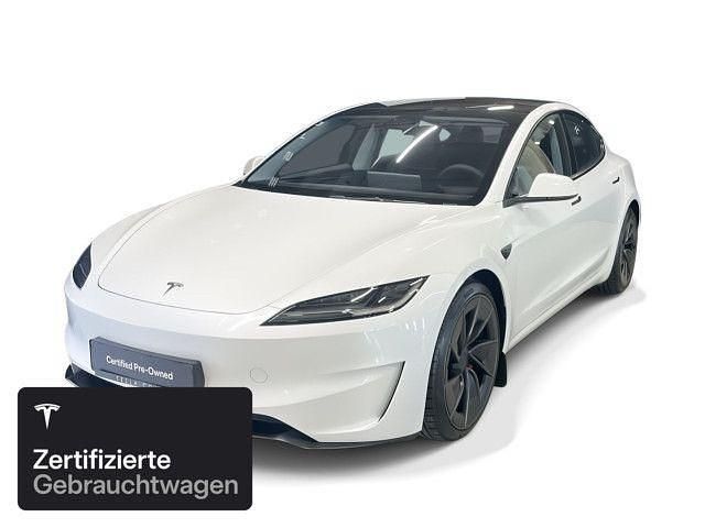 Pearl white multicoat Gebraucht 2024 Tesla Model 3 Performance Limousine | 48.800 € (Fairer Preis) - Bild 1/4