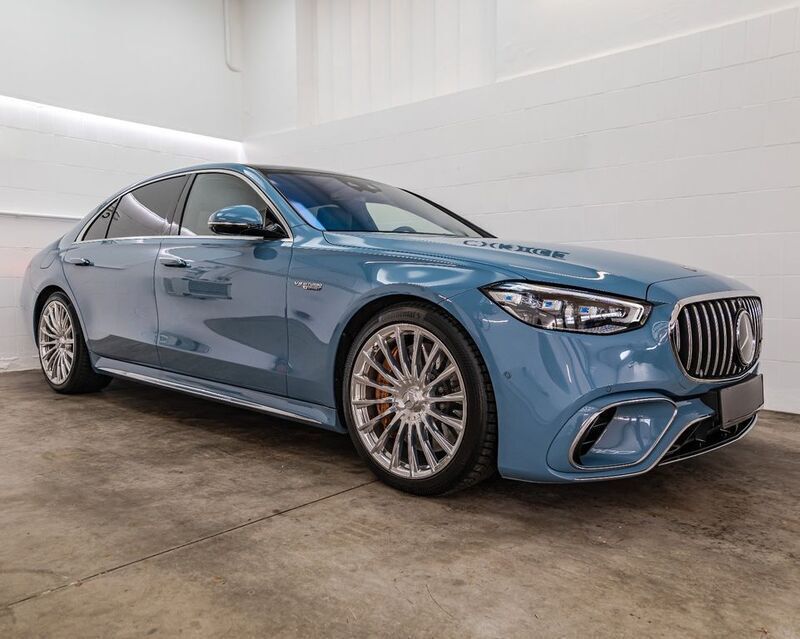 Blau Gebraucht 2024 Mercedes S63 AMG AMG Limousine | 169.999 € (Superpreis) - Bild 1/4