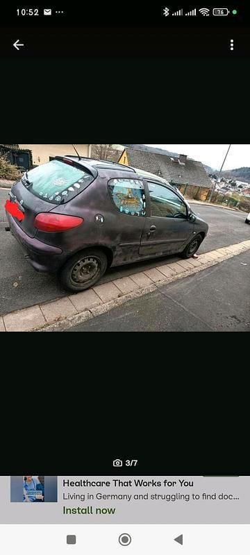 Gebraucht Peugeot 206 75 PS (55 kW) 1998 Andere farben Kleinwagen