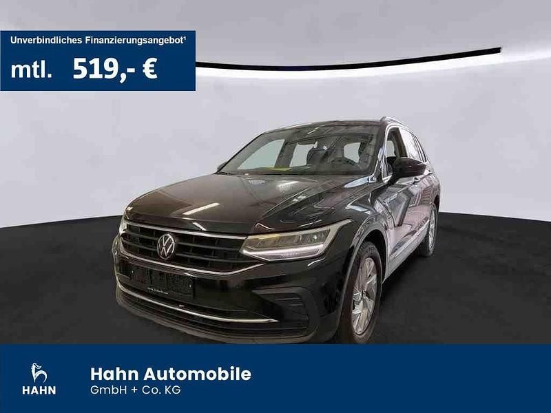 Schwarz Gebraucht 2022 VW Tiguan Life SUV | 31.750 € (Etwas zu teuer) - Bild 1/4