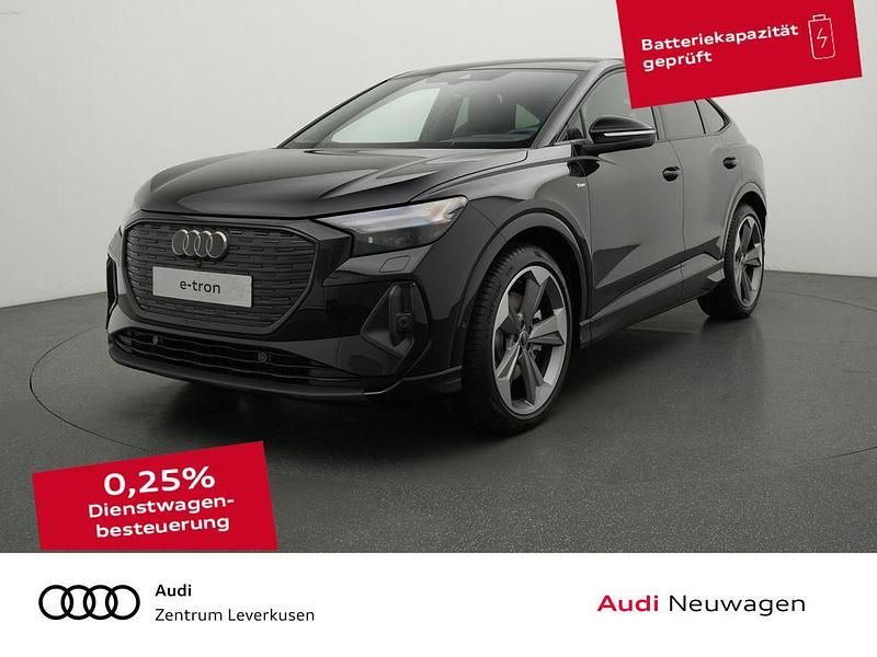 Schwarz Neu 2025 Audi Q4 Sportback e-tron Sport SUV | 79.980 € - Bild 1/4
