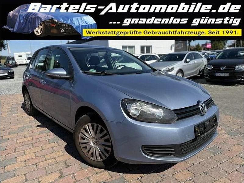 Blau Gebraucht 2009 VW Golf VI Trendline Limousine | 2.750 € (Fairer Preis) - Bild 1/4