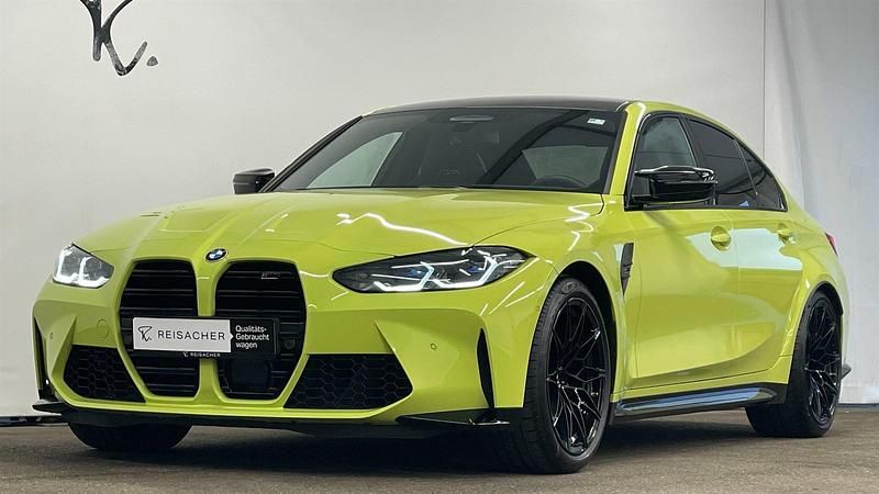 M sao paulo gelb uni Gebraucht 2024 BMW M3 Competition Edition | 77.440 € (Superpreis) - Bild 1/4