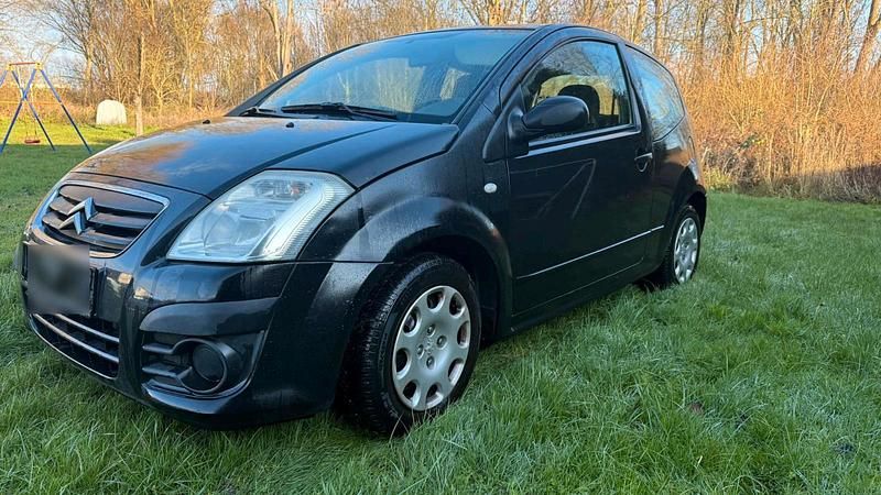 Schwarz Gebraucht 2009 Citroën C2 Kleinwagen | 1.990 € (Fairer Preis) - Bild 1/4