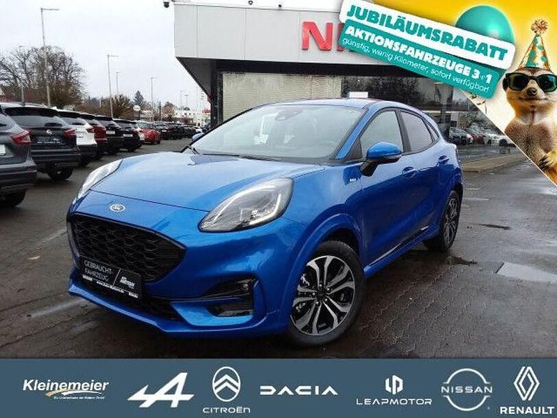 Blau Gebraucht 2022 Ford Puma Gen-E Limousine | 19.990 € (Fairer Preis) - Bild 1/4