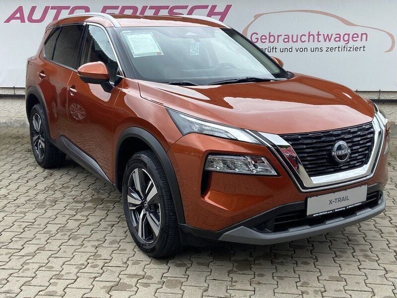 Orange Gebraucht 2023 Nissan X-Trail N-Connecta SUV | 36.390 € (Teuer) - Bild 1/4