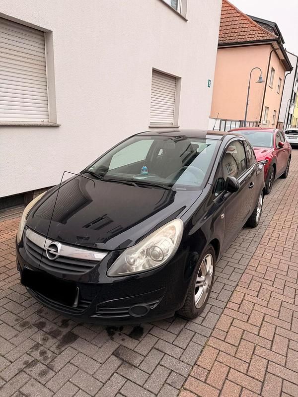 Gebraucht Opel Corsa 80 PS (58 kW) 2008 Schwarz Kleinwagen