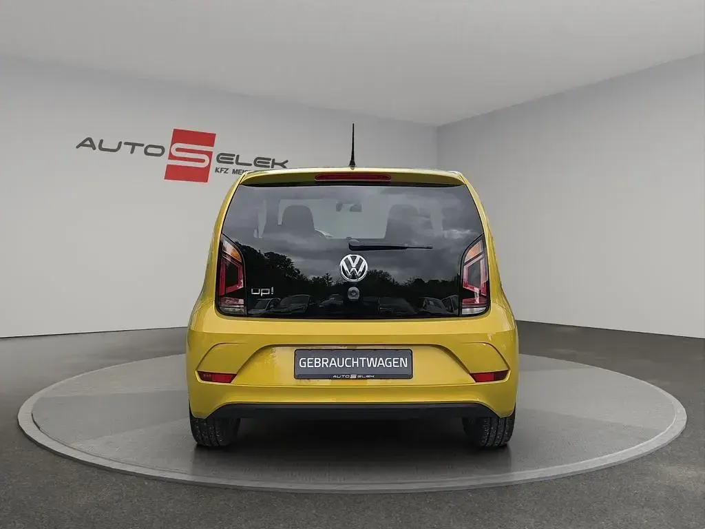 Gebraucht VW up! CLUB 75 PS (55 kW) 2016 Gelb Kleinwagen