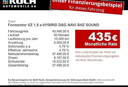 Gebraucht Cupra Formentor VZ 272 PS (200 kW) 2025 Blau SUV