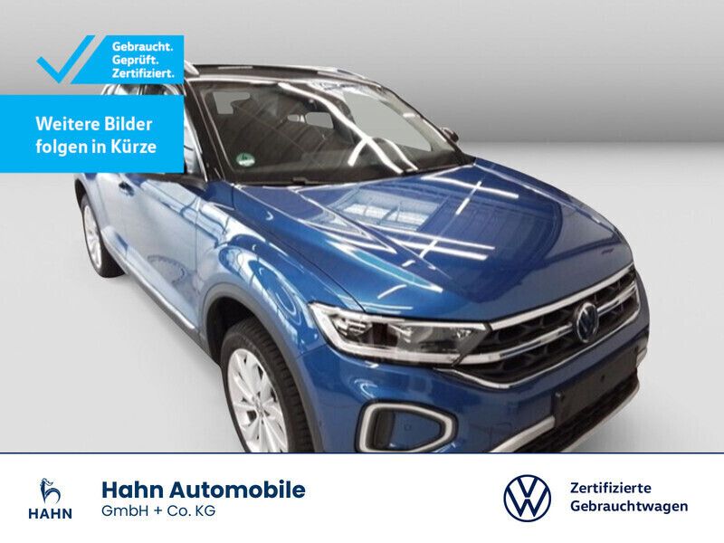 Blau Gebraucht 2024 VW T-Roc Style SUV | 31.230 € (Fairer Preis) - Bild 1/3