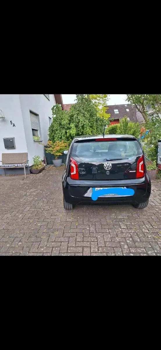 Gebraucht VW up! 75 PS (55 kW) 2014 Schwarz Kleinwagen