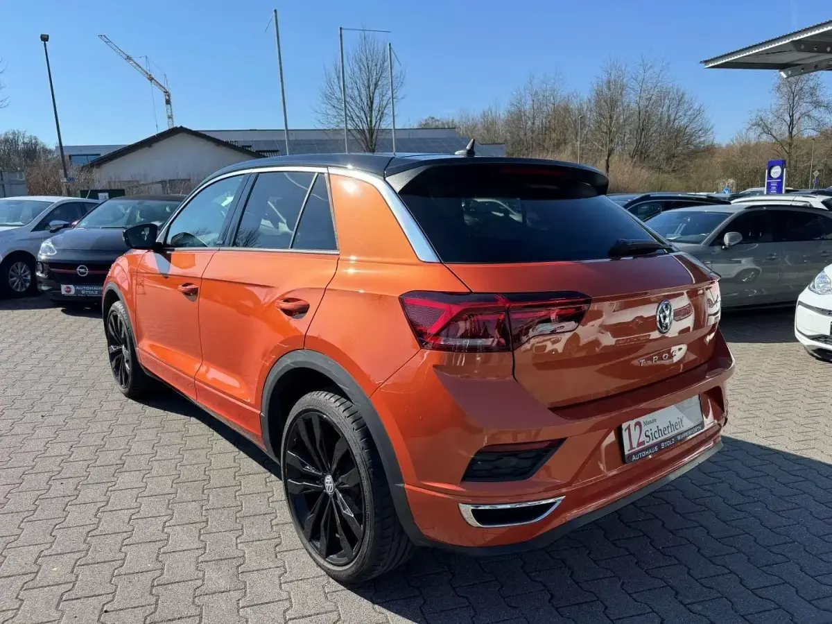 Gebraucht VW T-Roc United 150 PS (110 kW) 2020 Orange SUV