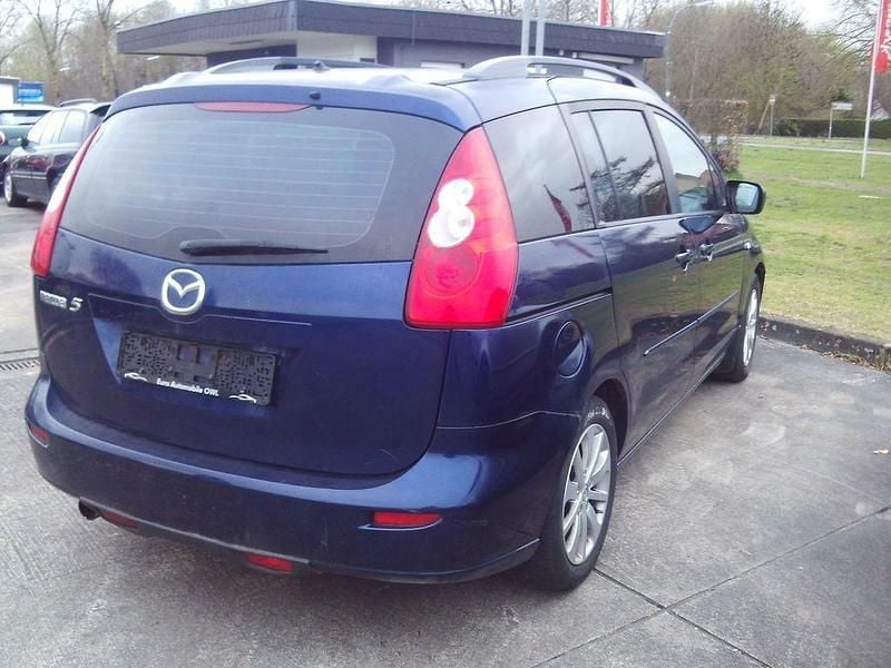 Gebraucht Mazda 5 Exclusive 110 PS (80 kW) 2007 Blau Van / Kleinbus