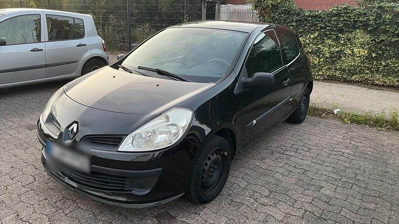 Schwarz Gebraucht 2008 Renault Clio III Limousine | 1.000 € (Superpreis) - Bild 1/4