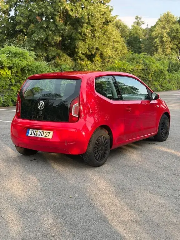 Gebraucht VW up! move up! 60 PS (44 kW) 2012 Rot Kleinwagen