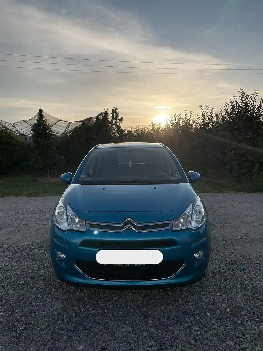 Gebraucht Citroën C3 PureTech 82 PS (60 kW) 2016 Blau Limousine
