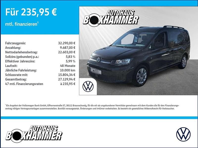 Gebraucht VW Caddy Life 114 PS (83 kW) 2023 Deep black Van / Kleinbus