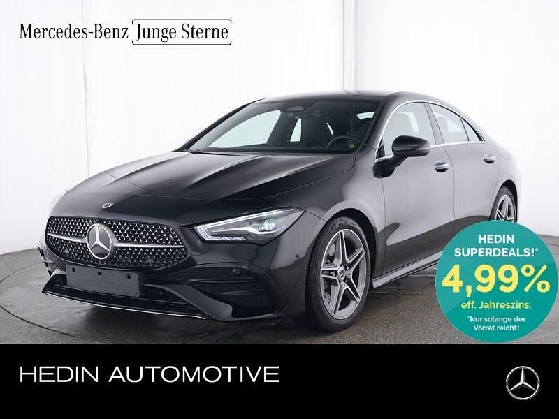 Schwarz Gebraucht 2024 Mercedes CLA200 AMG Coupé | 34.840 € (Fairer Preis) - Bild 1/4