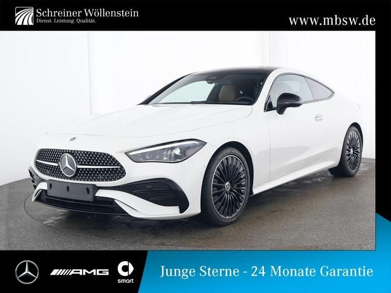 Gebraucht Mercedes 220 197 PS (144 kW) 2024 Unilack polarweiß Coupé