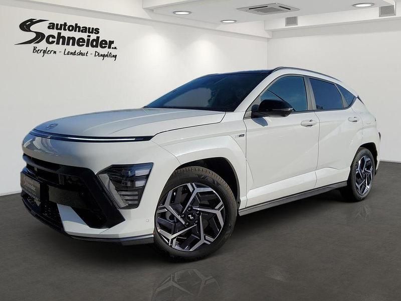 Weiß Neu 2025 Hyundai Kona N Line SUV | 30.990 € (Fairer Preis) - Bild 1/4
