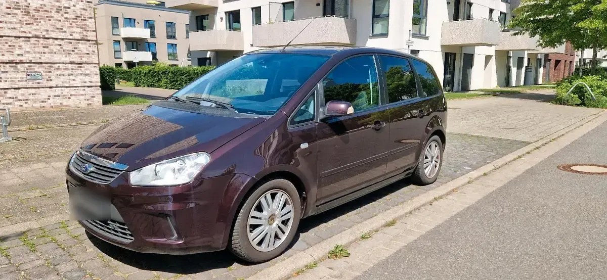 Gebraucht Ford C-MAX 107 PS (78 kW) 2008 Rot Van / Kleinbus