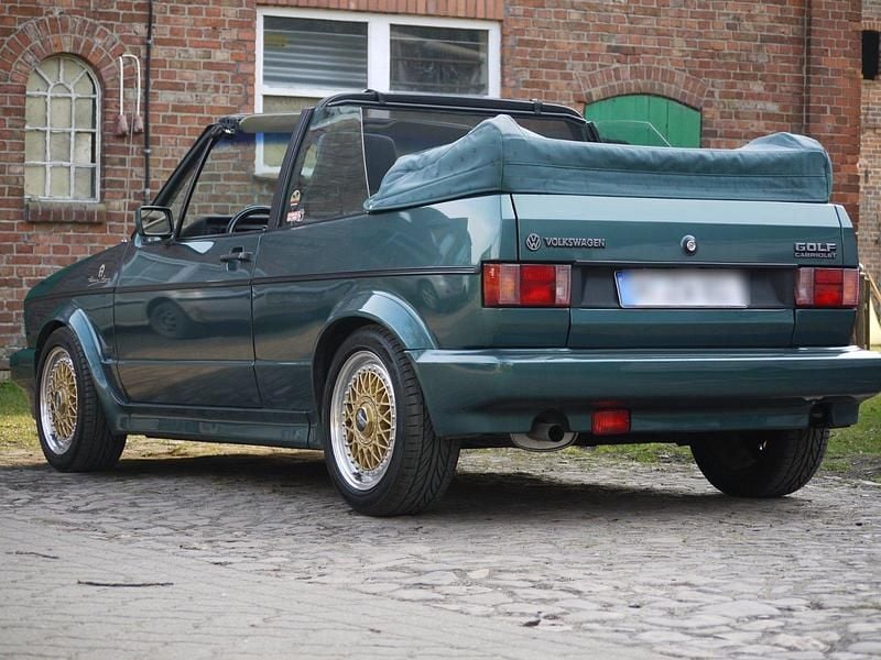 Gebraucht VW Golf Cabriolet 98 PS (72 kW) 1990 Grün Cabrio