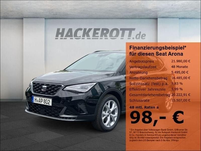 Schwarz Gebraucht 2024 Seat Arona FR SUV | 21.980 € (Fairer Preis) - Bild 1/4