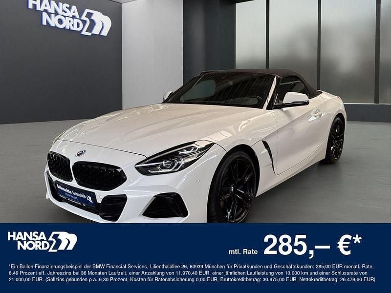 Weiß Gebraucht 2021 BMW Z4 M Sport Cabrio | 38.450 € (Superpreis) - Bild 1/4