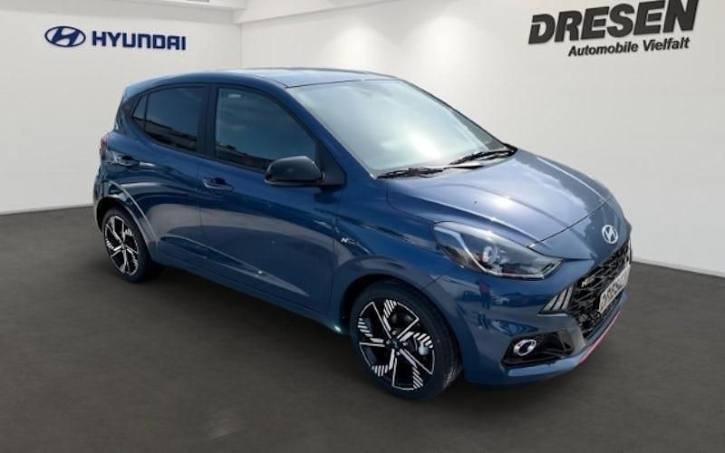 Neu Hyundai i10 N Line 90 PS (66 kW) 2025 Blau Kleinwagen