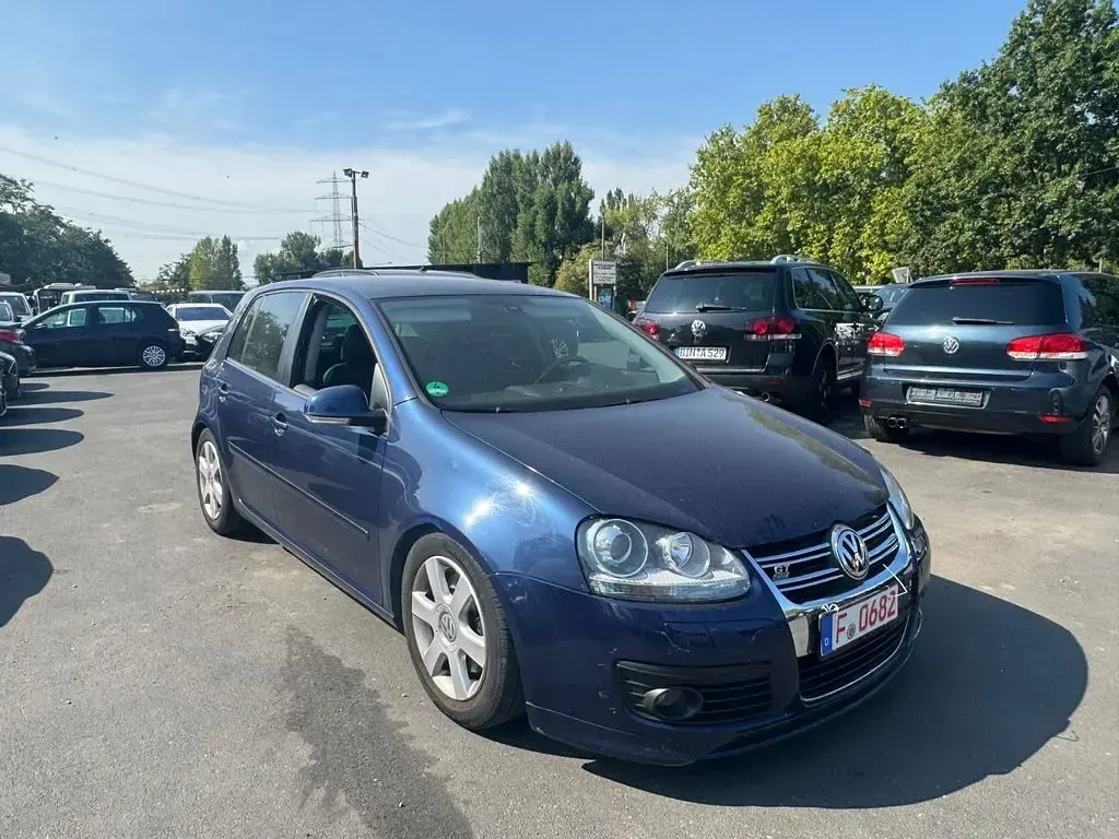 Gebraucht VW Golf V GT 170 PS (125 kW) 2008 Blau Kleinwagen