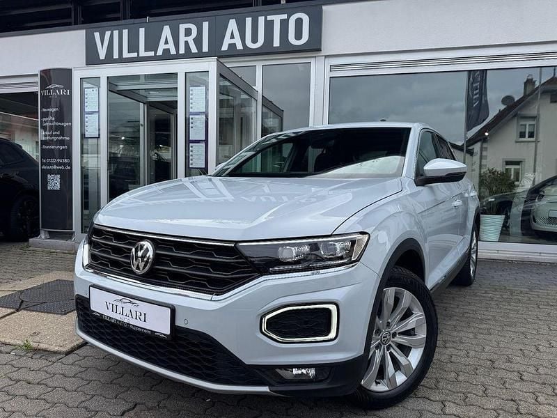 Silber Gebraucht 2019 VW T-Roc Sport SUV | 21.750 € (Fairer Preis) - Bild 1/4