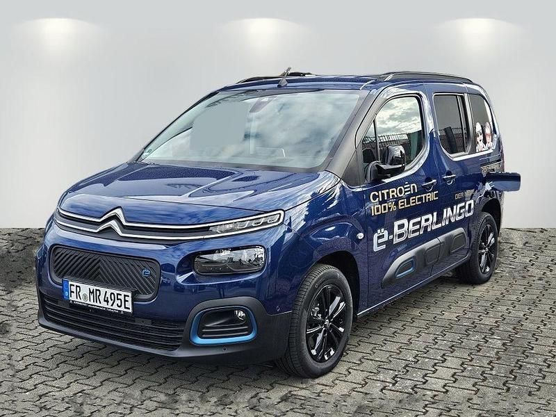 Blau Gebraucht 2023 Citroën e-Berlingo Shine Van / Kleinbus | 26.490 € (Etwas zu teuer) - Bild 1/4