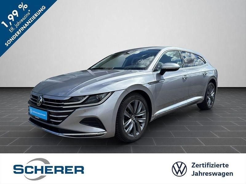 Pyritsilber metallic (metallic) Gebraucht 2025 VW Arteon Elegance Limousine | 33.999 € (Superpreis) - Bild 1/4
