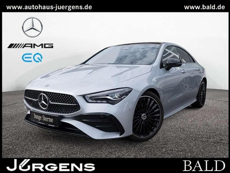 Silber hightech silver metall Gebraucht 2024 Mercedes 220 AMG Coupé | 40.590 € (Teuer) - Bild 1/4