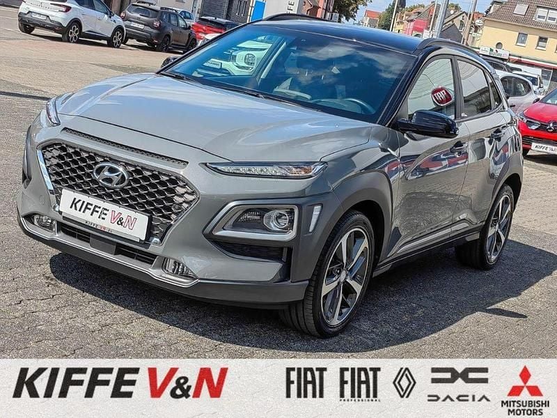 Grau Gebraucht 2020 Hyundai Kona SUV | 20.590 € (Fairer Preis) - Bild 1/4