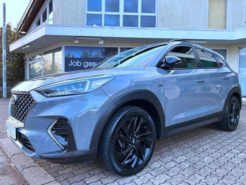 Grau Gebraucht 2020 Hyundai Tucson N Line SUV | 20.990 € (Teuer) - Bild 1/4