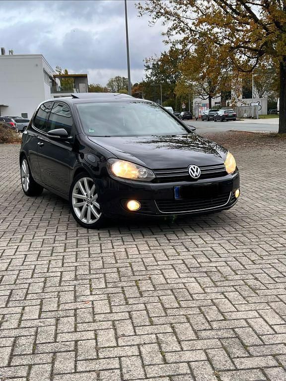 Schwarz Gebraucht 2009 VW Golf VI Sportline Limousine | 5.600 € (Fairer Preis) - Bild 1/4